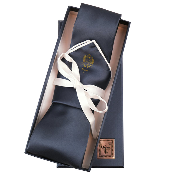 Bijan Pure Silk Tie Set