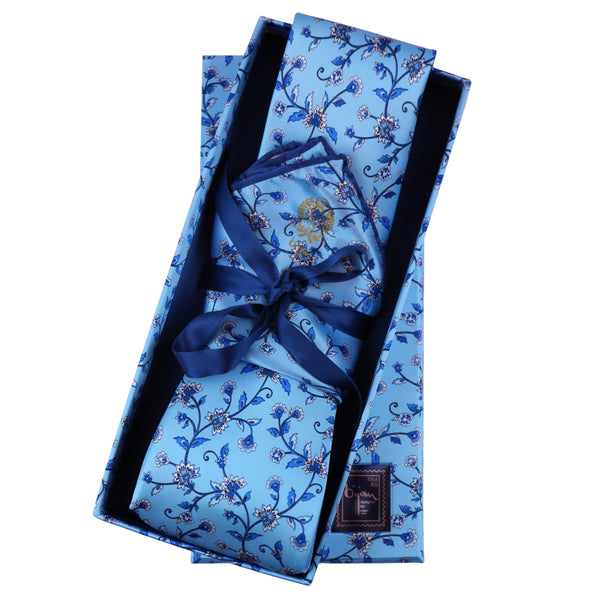 Bijan Pure Silk Tie Set
