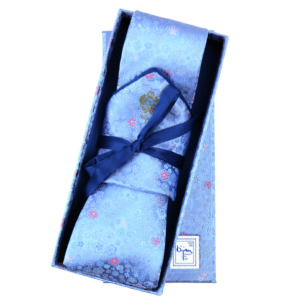 Bijan Pure Silk Tie Set