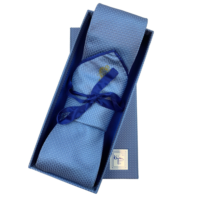 Bijan Pure Silk Tie Set