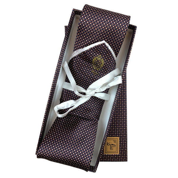 Bijan Pure Silk Tie Set