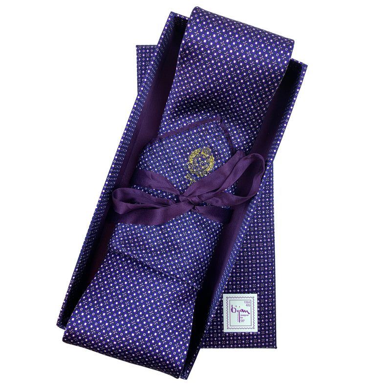 Bijan Pure Silk Tie Set