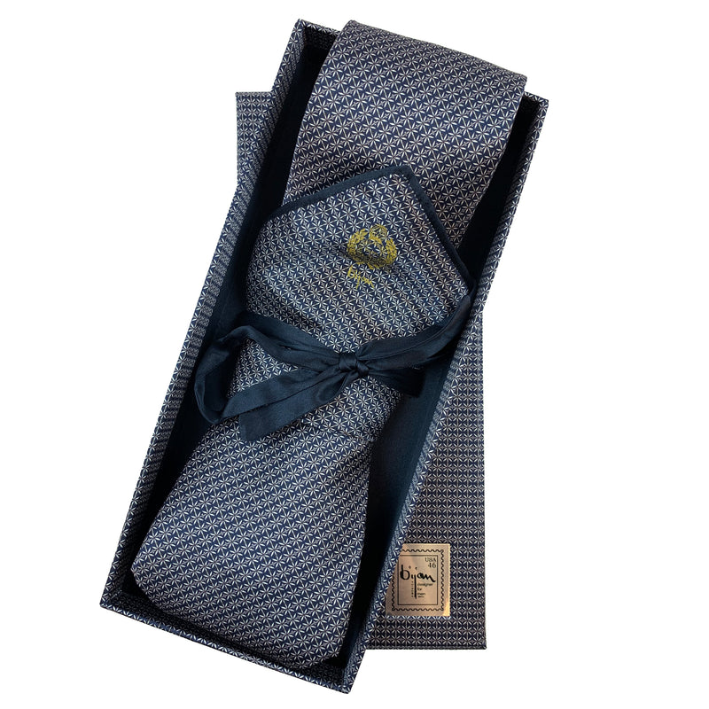 Bijan Pure Silk Tie Set
