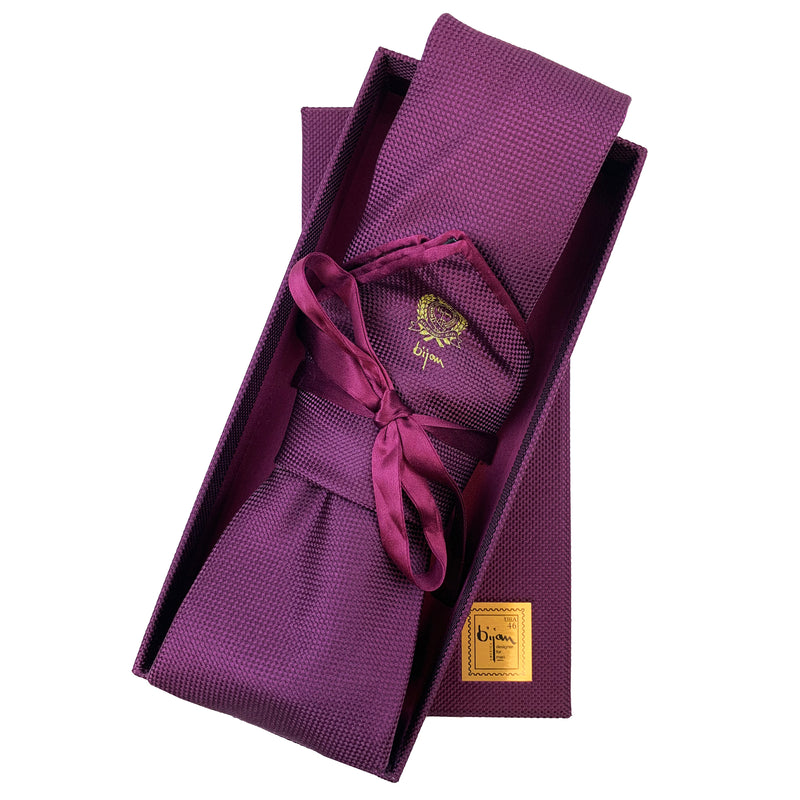 Bijan Pure Silk Tie Set