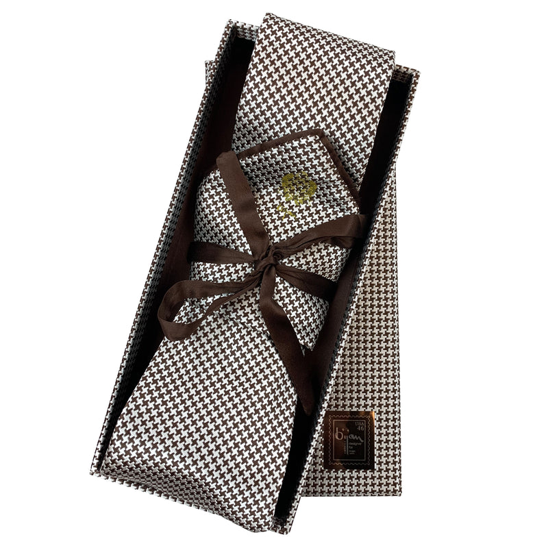 Bijan Pure Silk Tie Set