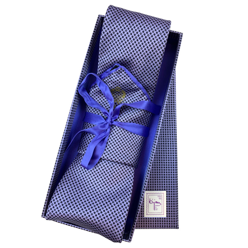 Bijan Pure Silk Tie Set