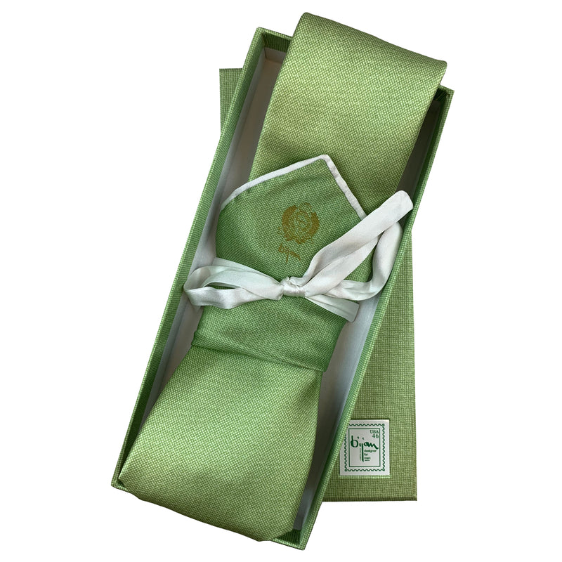 Bijan Pure Silk Tie Set