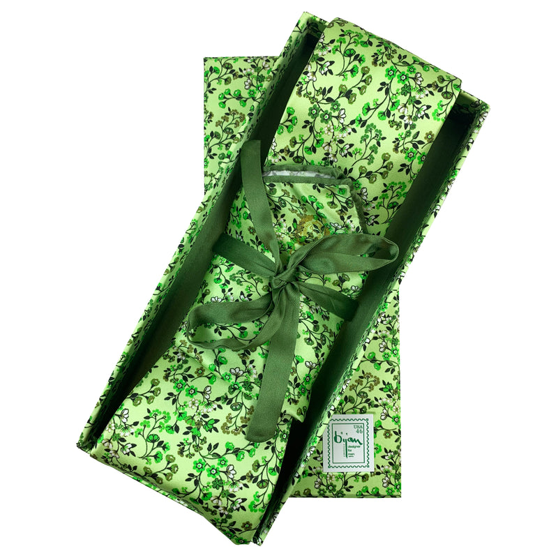 Bijan Pure Silk Tie Set