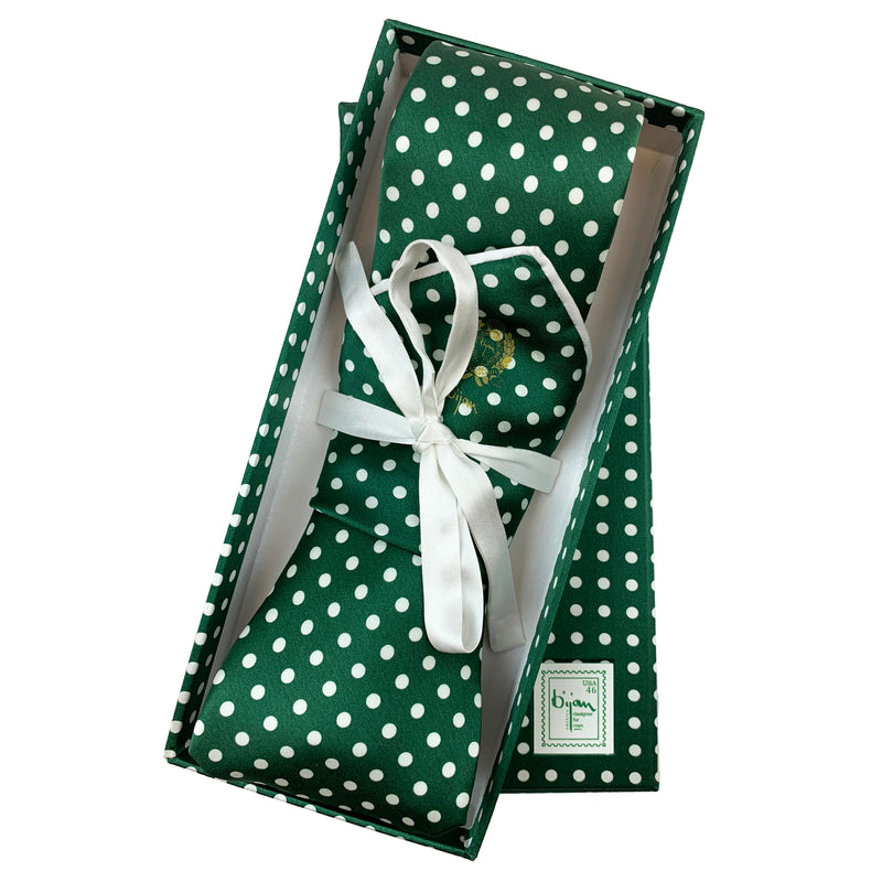 Bijan Pure Silk Tie Set