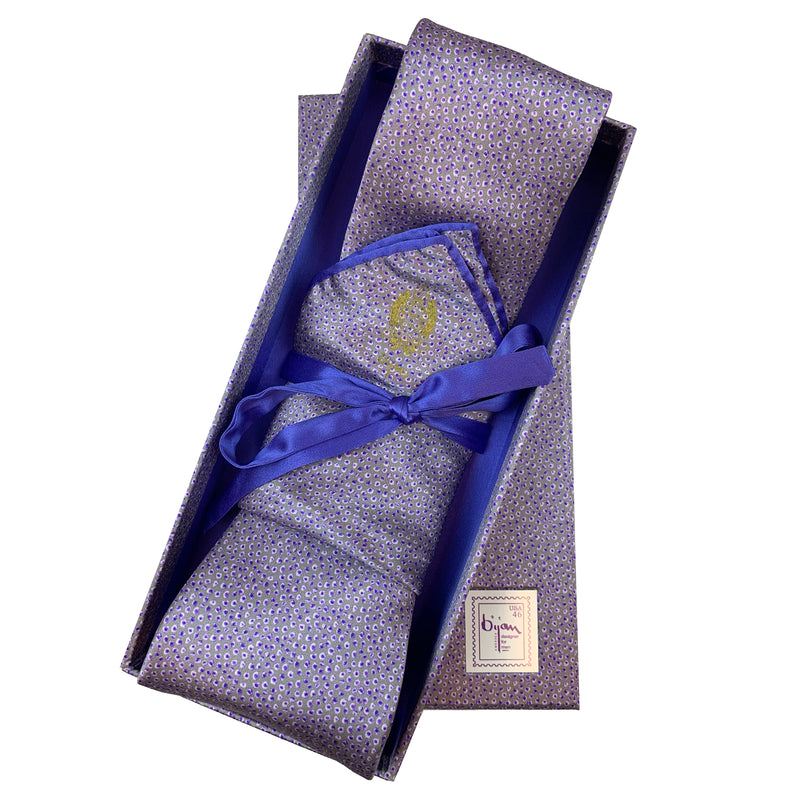 Bijan Pure Silk Tie Set
