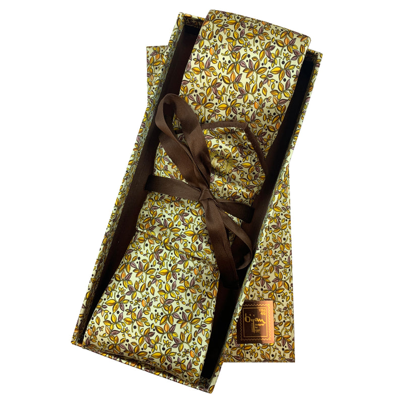 Bijan Pure Silk Tie Set