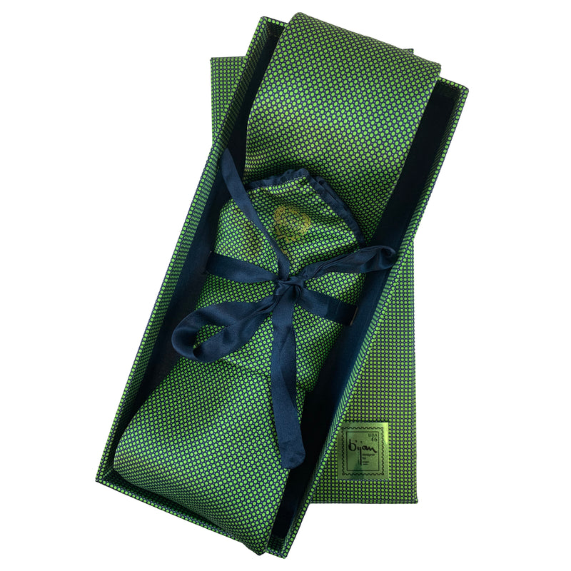 Bijan Pure Silk Tie Set