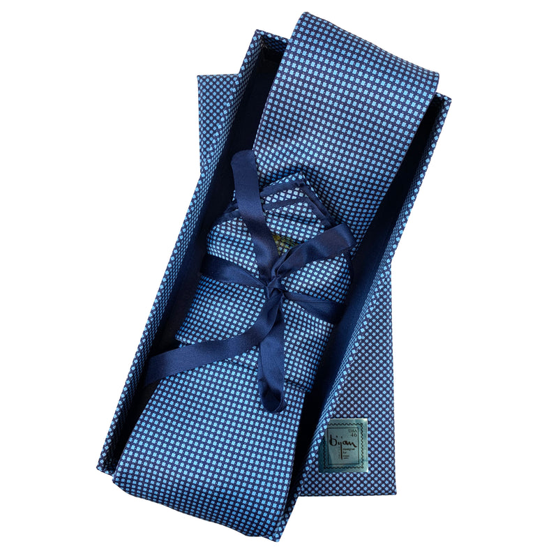 Bijan Pure Silk Tie Set