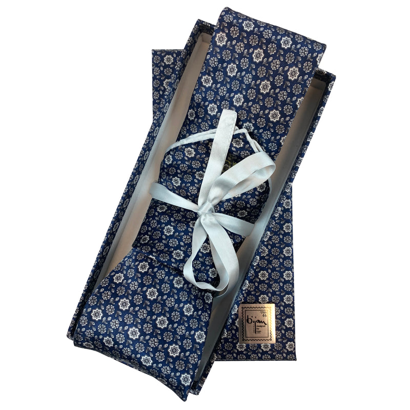 Bijan Pure Silk Tie Set