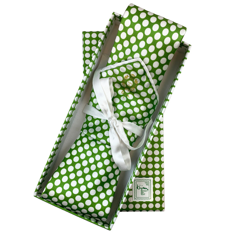 Bijan Pure Silk Tie Set