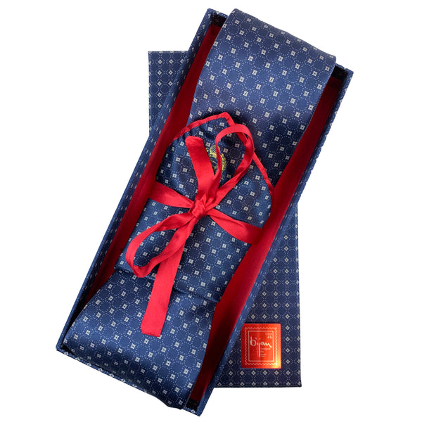 Bijan Pure Silk Tie Set