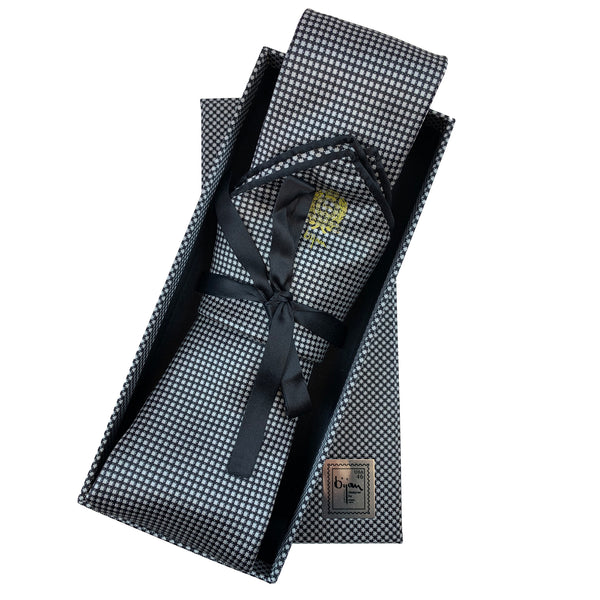 Bijan Pure Silk Tie Set