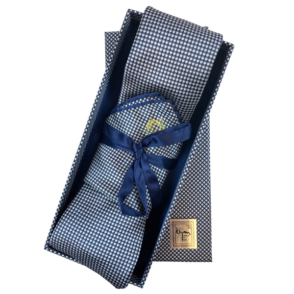 Bijan Pure Silk Tie Set