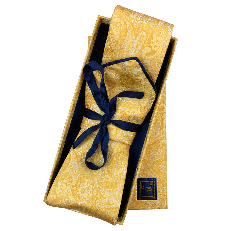 Bijan Pure Silk Tie Set