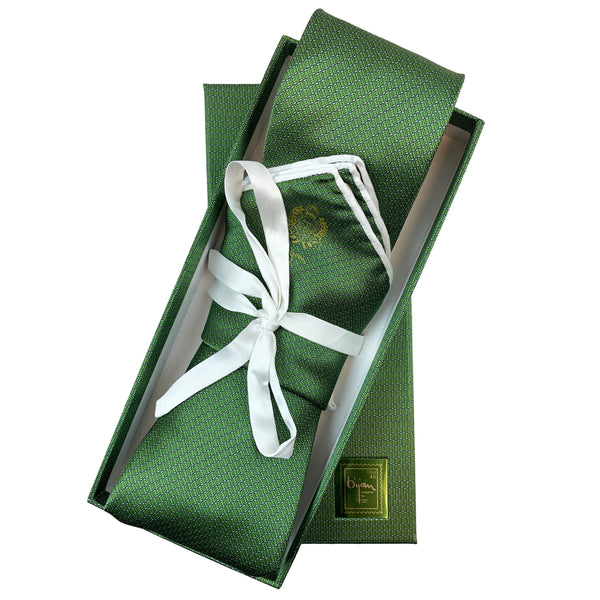 Bijan Pure Silk Tie Set