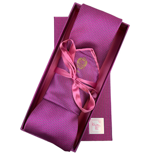 Bijan Pure Silk Tie Set