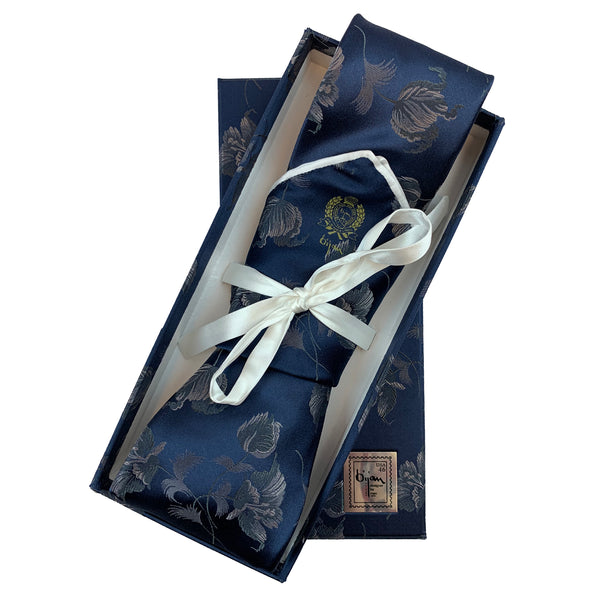 Bijan Pure Silk Tie Set