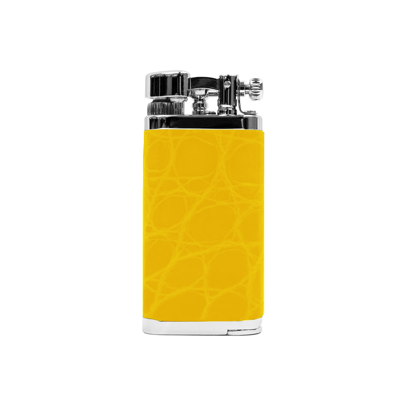Bijan Yellow Alligator Vintage Lighter