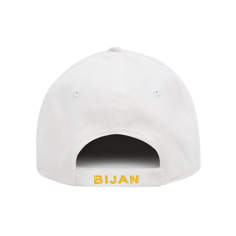 White with Gold Crest Cap