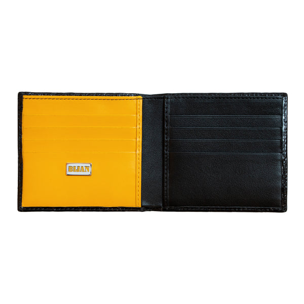 Black Alligator Bi-Fold Wallet