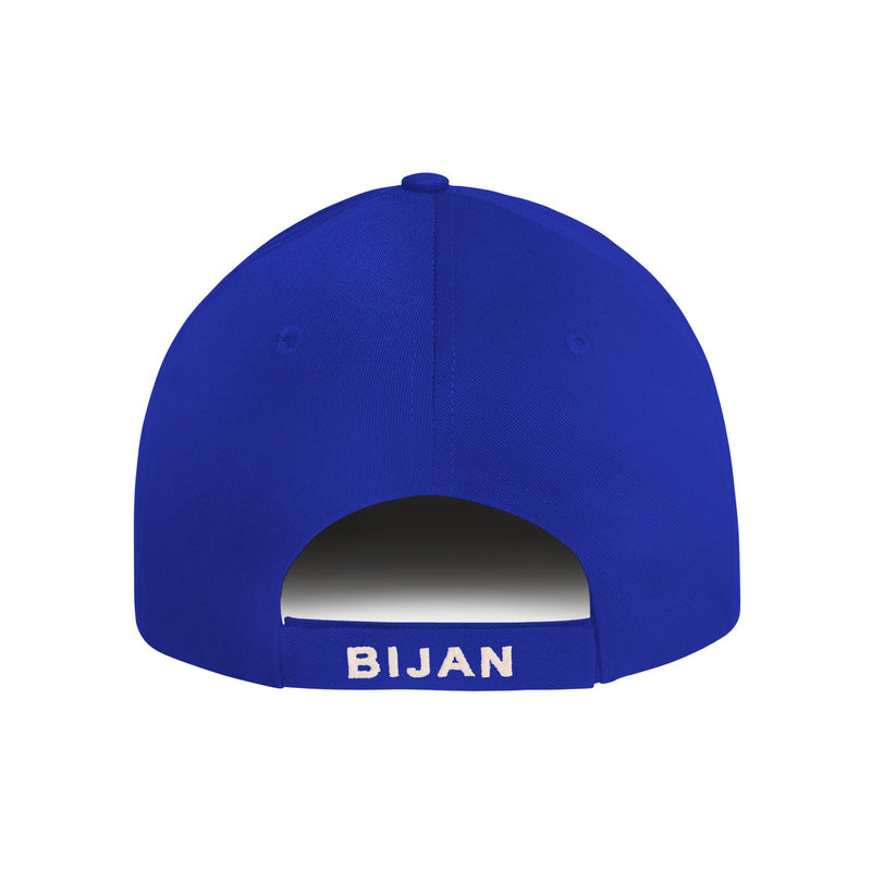 French Blue with Silver Crest Cap