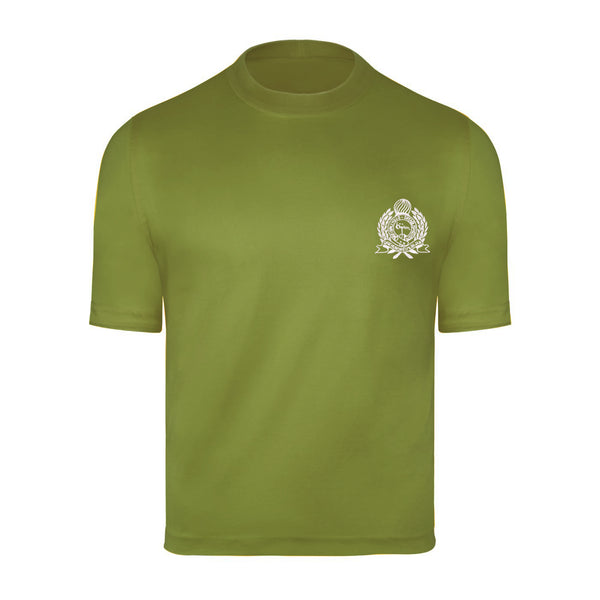 Apple Green with White Crest Short Sleeve T-Shirt
