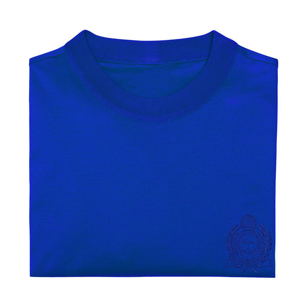 French Blue Crest Short Sleeve T-Shirt