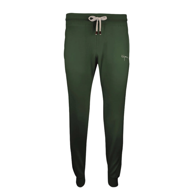 Green Silk and Cashmere Sweatpants