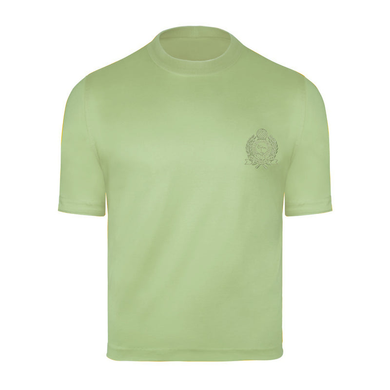 Green with Green Crest Short Sleeve T-Shirt
