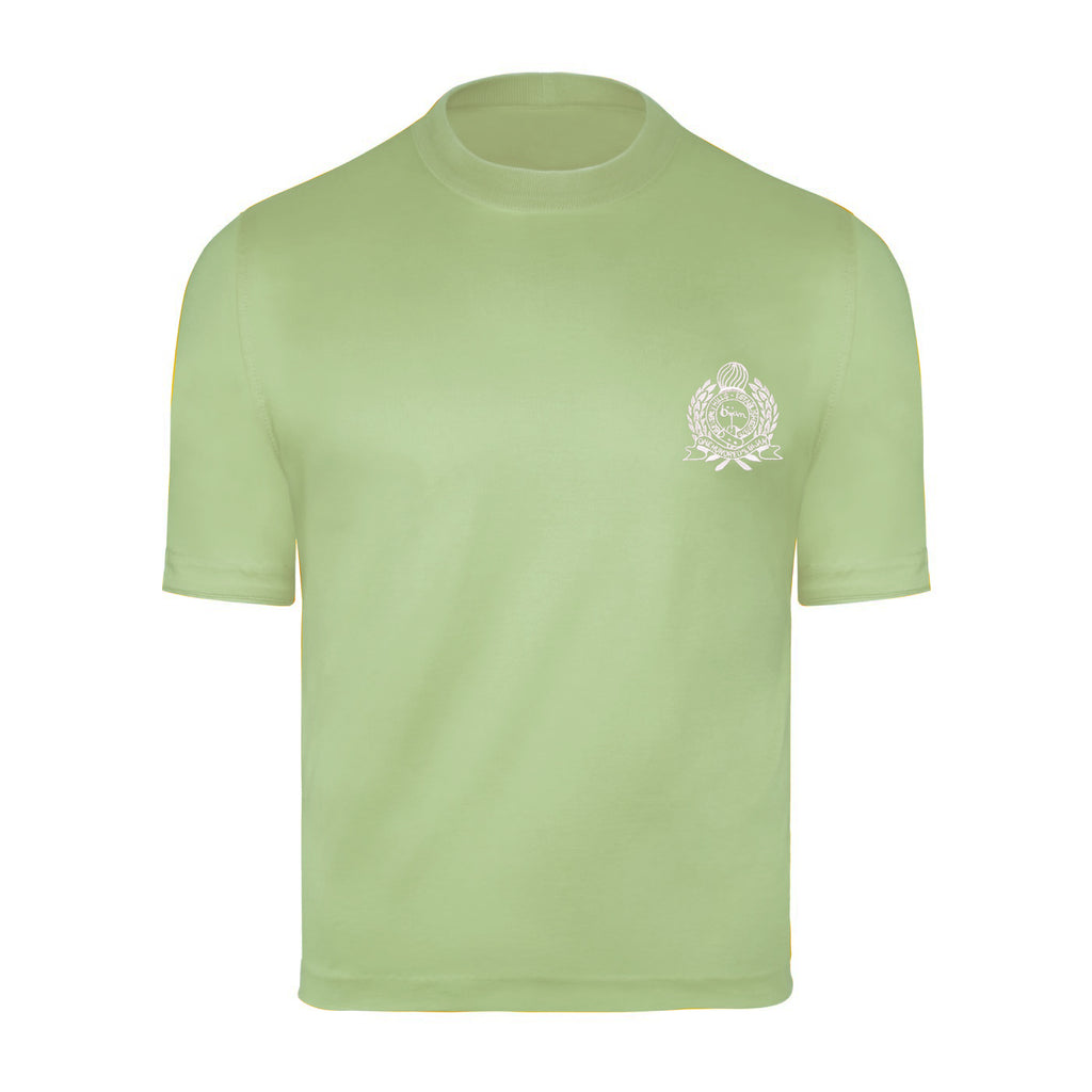 Green with White Crest Short Sleeve T-Shirt – House of Bijan