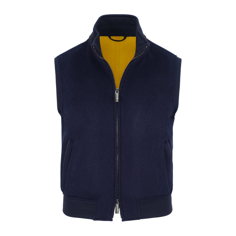 Double Sided Pure Cashmere Vest