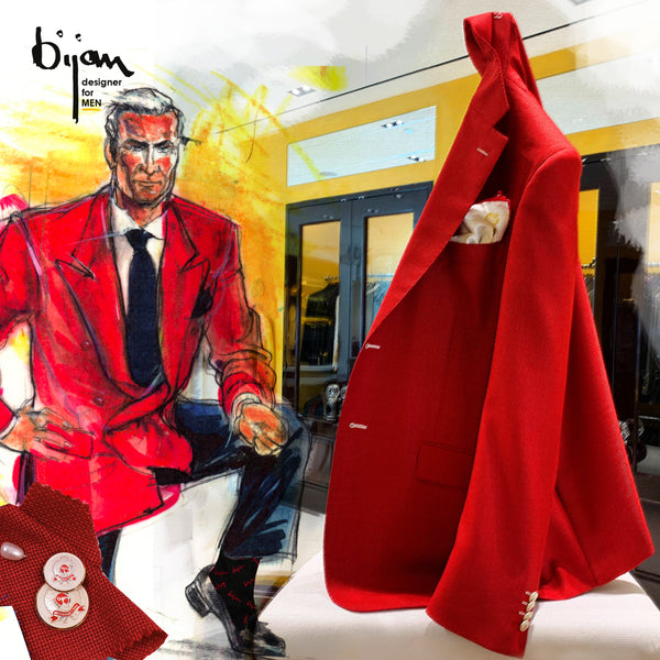 Special Order Red Sport Jacket