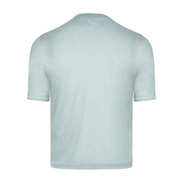Seafoam with Seafoam Crest Short Sleeve T-Shirt
