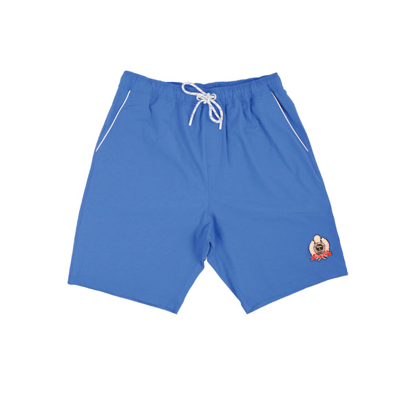 Ocean Blue  Bijan Logo Swim Trunk and Jacket Set