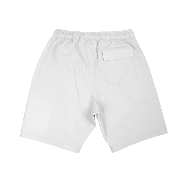 White Bijan Logo Swim Trunk and Jacket Set